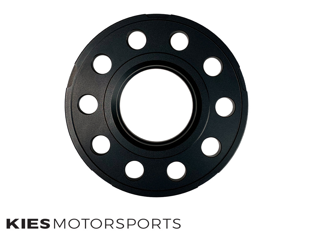 Kies Motorsports G Series BMW Wheel Spacers 5 x 112 Black Finish