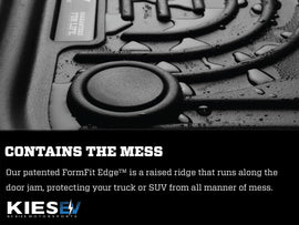 Husky Liners 2021 Ford Mustang Mach-E Weatherbeater Front & 2nd Seat Floor Liners - Black