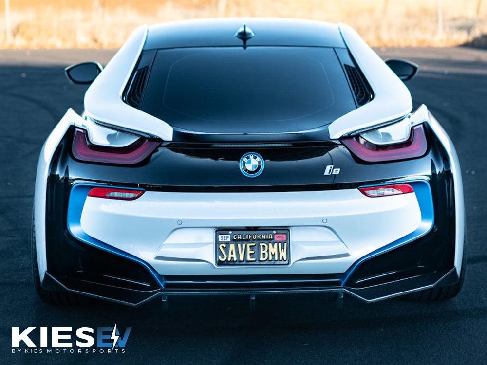 2014-2020 BMW i8 (I12) Performance Inspired Carbon Fiber Aero Rear Diffuser