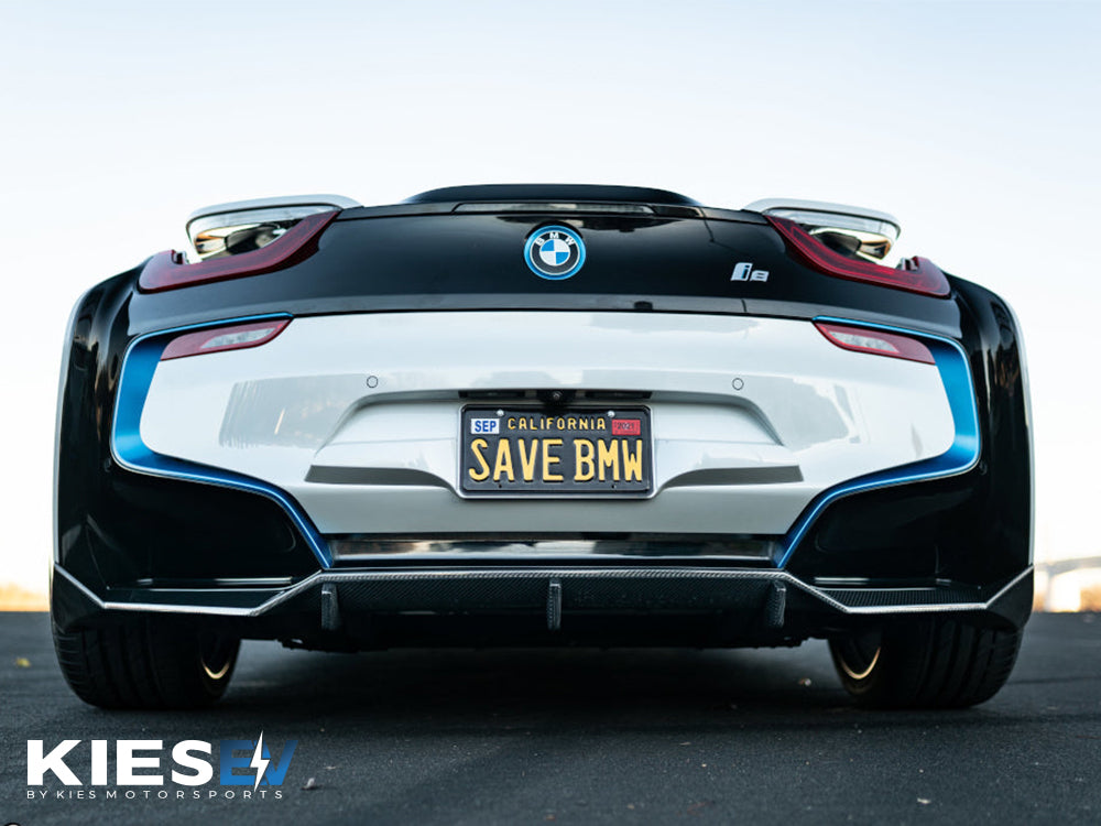 2014-2020 BMW i8 (I12) Performance Inspired Carbon Fiber Aero Rear Diffuser