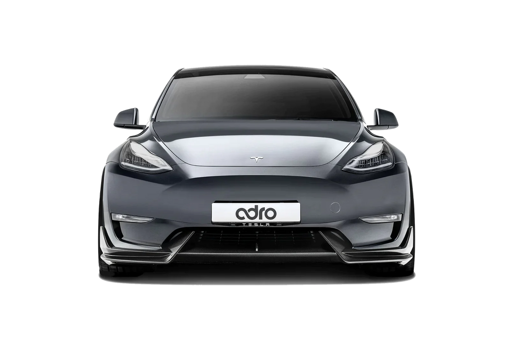 Adro Tesla Model Y Premium Prepreg Carbon Fiber Front Lip