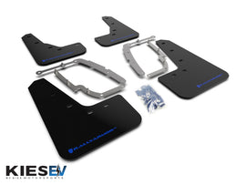 Rally Armor 17-23 Tesla Model 3 Black UR Mud Flap w/Blue Logo