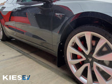 Load image into Gallery viewer, Rally Armor 17-22 Tesla Model 3 Black UR Mud Flap w/ Red Logo