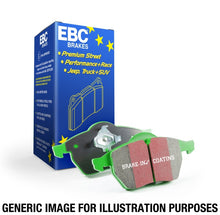 Load image into Gallery viewer, EBC 08-09 Mercedes-Benz B200 2.0 Greenstuff Front Brake Pads