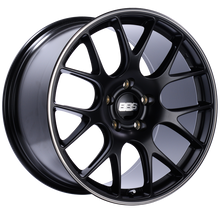 Load image into Gallery viewer, BBS CH-R 20x11.5 5x130 ET65 CB71.6 Satin Black Polished Rim Protector Wheel