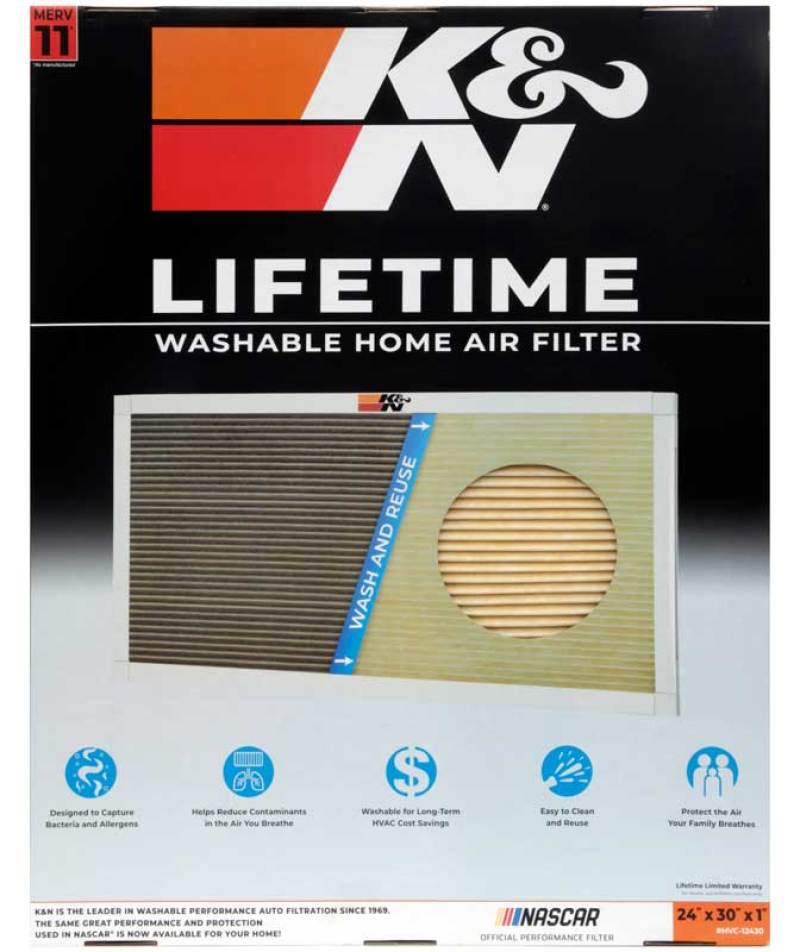 K&N HVAC Filter - 24 x 30 x 1