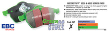 Load image into Gallery viewer, EBC 08-09 Mercedes-Benz B200 2.0 Greenstuff Front Brake Pads