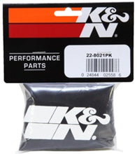 Load image into Gallery viewer, K&amp;N Precharger Air Filter Wrap Black Universal Polyester 6in. Height 7in. Inside Diameter