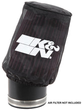 Load image into Gallery viewer, K&amp;N Snowcharger Air FIlter Wrap Round Tapered Black - 3.75in Base ID x 3in Top ID x 5in H