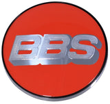 BBS Center Cap 56mm Red/Silver
