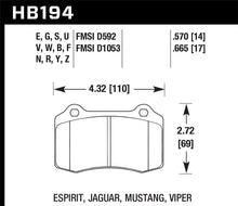 Load image into Gallery viewer, Hawk 2005-2005 Volvo S40 I HPS 5.0 Rear Brake Pads