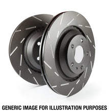 Load image into Gallery viewer, EBC 91-93 Nissan Skyline (R32) 2.5 USR Slotted Front Rotors