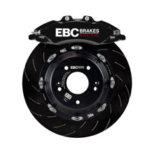 Load image into Gallery viewer, EBC Racing 08-21 Nissan 370Z Black Apollo-6 Calipers 355mm Rotors Front Big Brake Kit