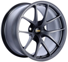 Load image into Gallery viewer, BBS RI-A 18x9.5 5x114.3 ET22 Matte Graphite Wheel -82mm PFS/Clip Required