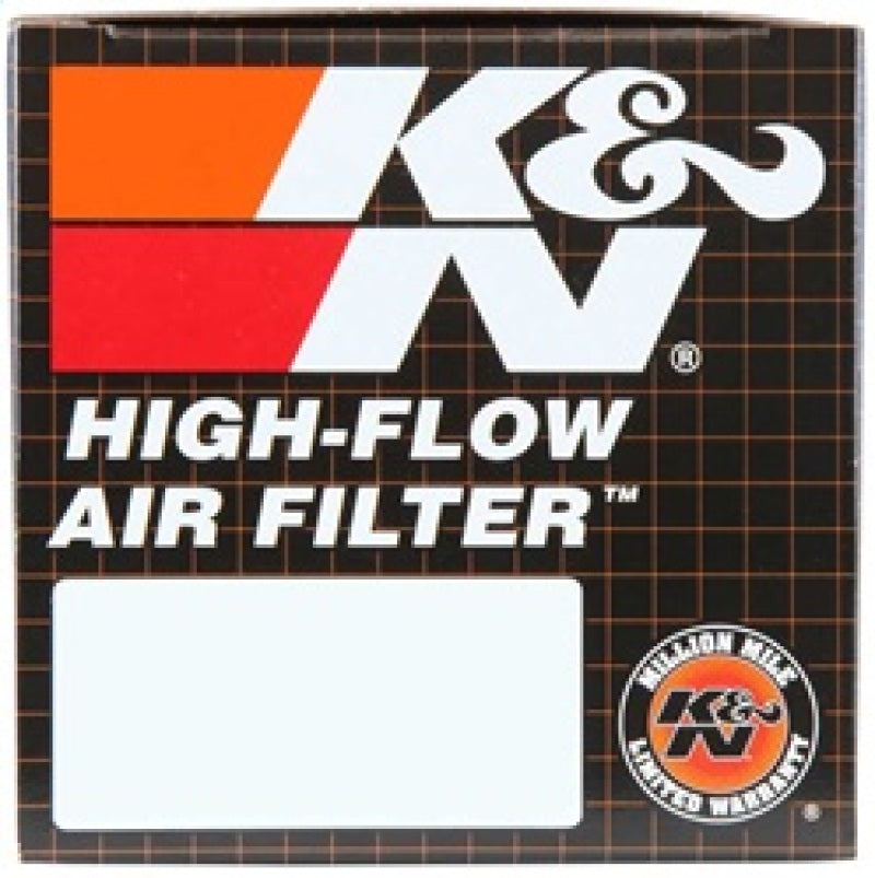 K&N Universal Chrome Filter 2.25in Flange / 3.5in Base / 2in Top / 4in Height - 2 Per Box