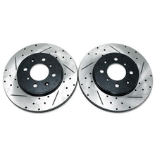 Load image into Gallery viewer, BLOX Racing 90-01 Acura Integra (Excl Type-R) Front Slotted &amp; Drilled Rotors - Pair