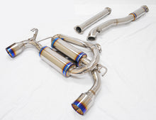 Load image into Gallery viewer, MXP 08-15 Mitsubishi Evolution 10 w/2 Section Pipes T304 SP Exhaust System w/Dual Exit
