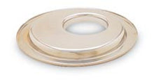 Load image into Gallery viewer, K&amp;N Metal Base Plate 14in OD 5-1/8in Flange Chrome Finish