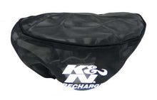 Load image into Gallery viewer, K&amp;N Precharger Air Filter Wrap Round Straight Black 7in ID x 3in H