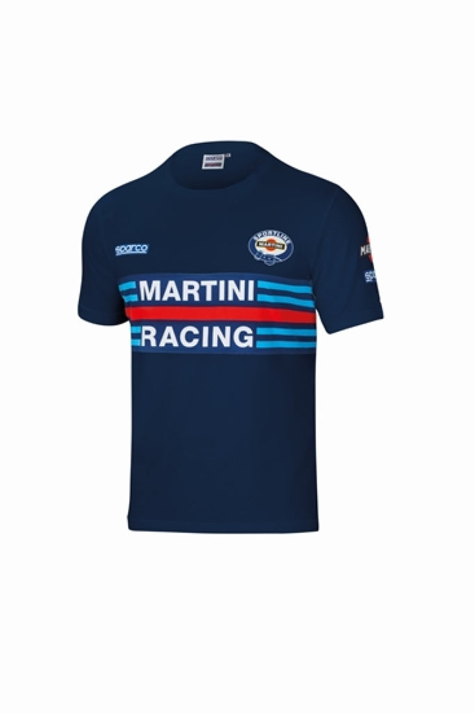 Sparco T-Shirt Martini-Racing Large Navy