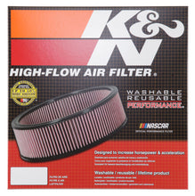 Load image into Gallery viewer, K&amp;N Custom Round Air Filter 14in OD 12in ID 4in Height