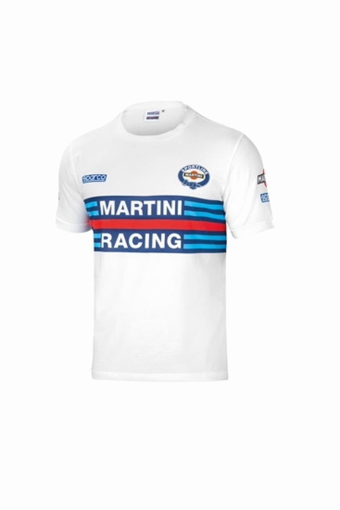 Sparco Shirt Martini-Racing Small White