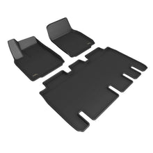 Load image into Gallery viewer, 3D MAXpider 22-23 Tesla Model X Full Set Floormats - Black