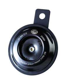 Hella Horn Bl Blk Disc Ht Mcycle 12V Univ