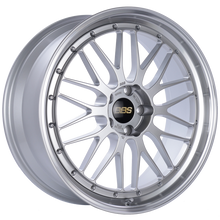 Load image into Gallery viewer, BBS LM 21x9 5x120 ET32 Diamond Silver Center Diamond Cut Lip Wheel -82mm PFS/Clip Required