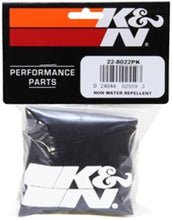 Load image into Gallery viewer, K&amp;N Universal Precharger Round Straight Air Filter Wrap Black 7 Inch ID / 9 Inch Height