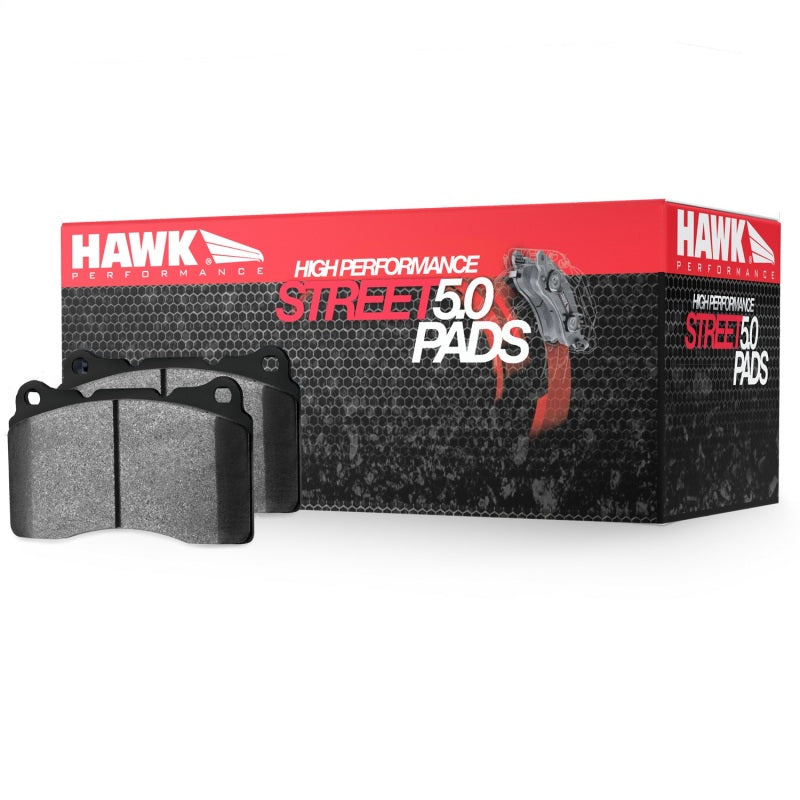 Hawk HPS 5.0 Brake Pads Ferro-Carbon Black Powder Coat 16mm Pad Thickness